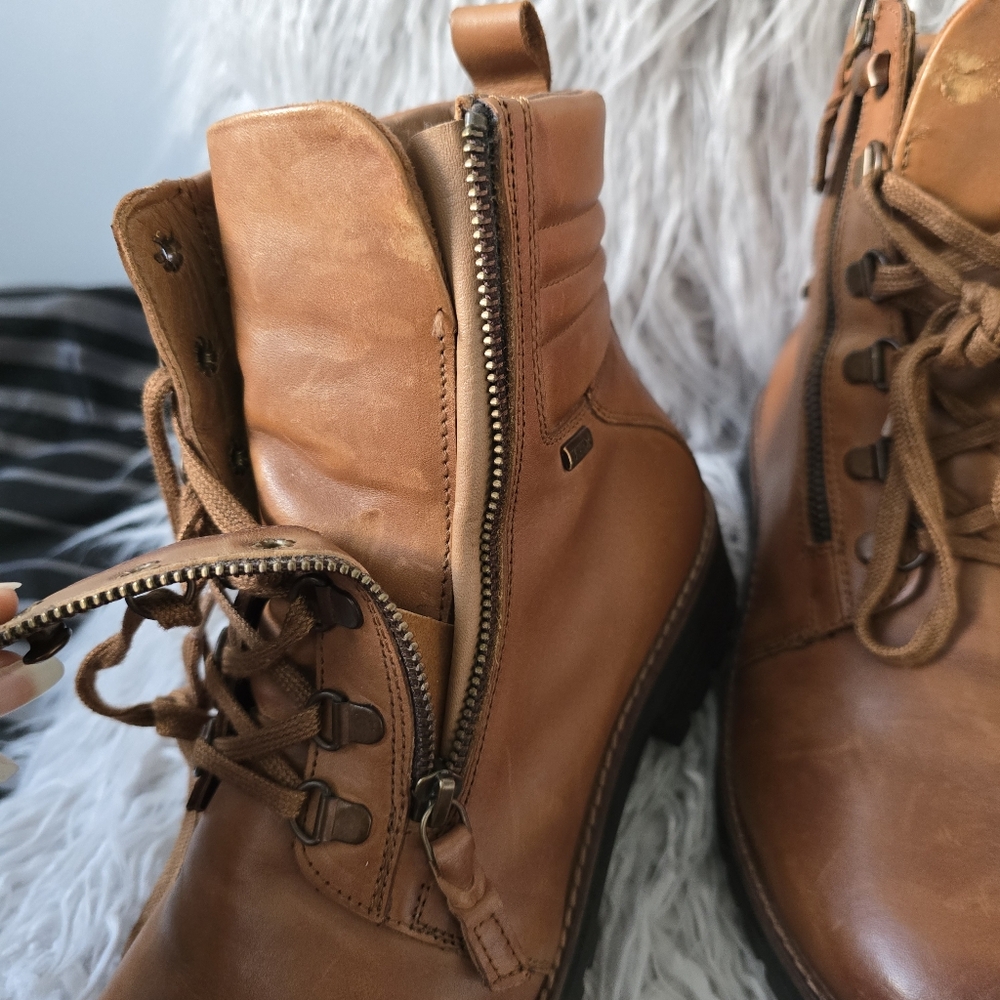 Softwalk Women's Brown Leather Boots - Picture 11 of 12